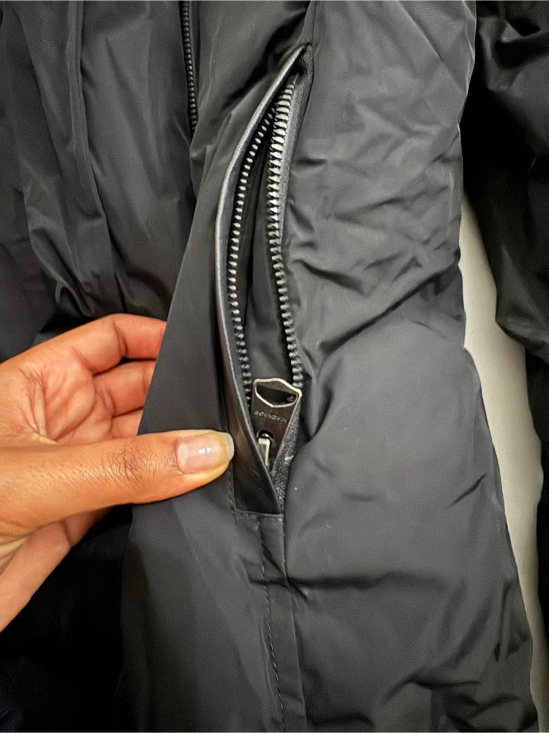 Mackage Black Down Puffer Coat image indicator(6)