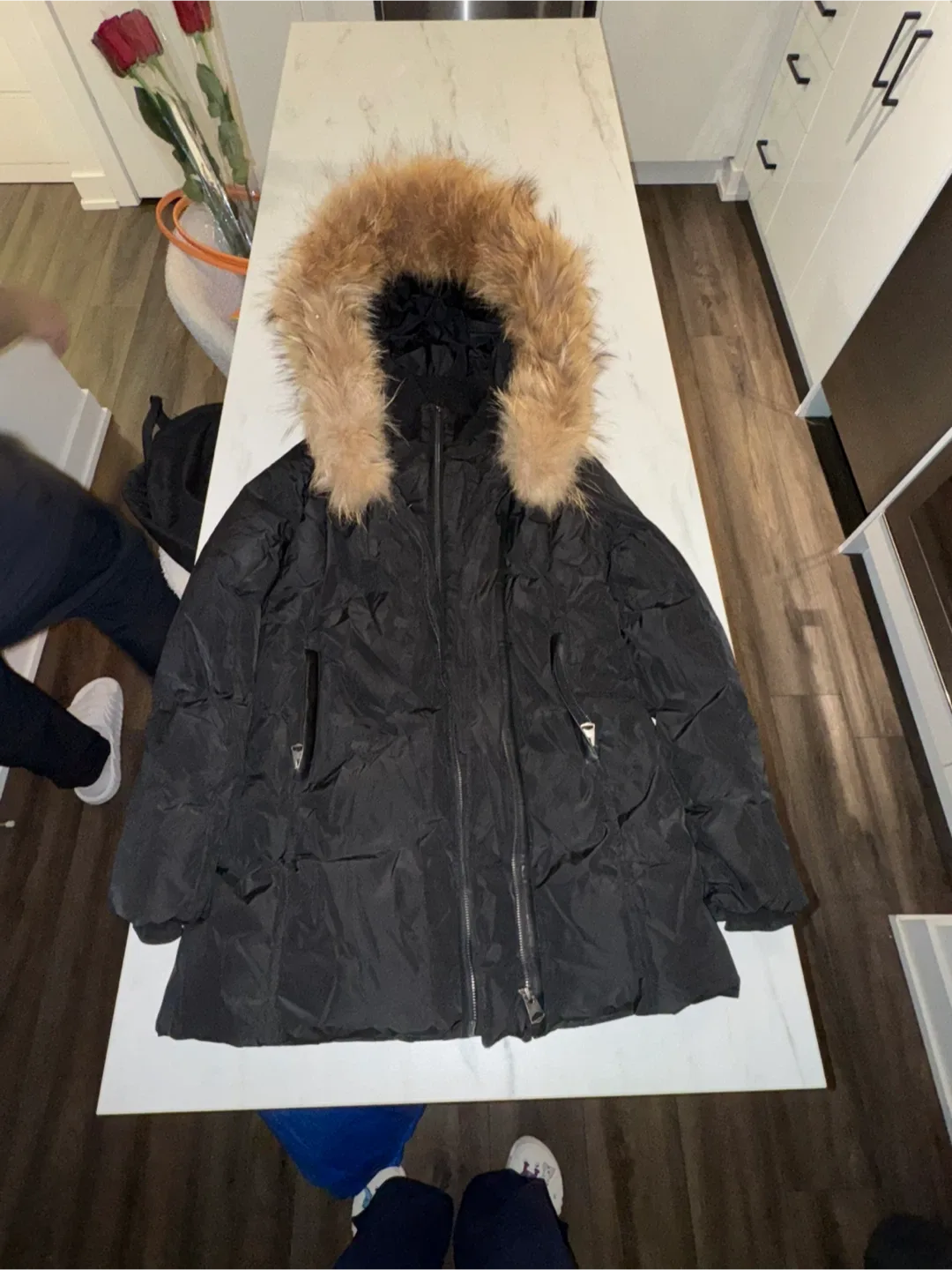 Mackage Black Down Puffer Coat image indicator(7)