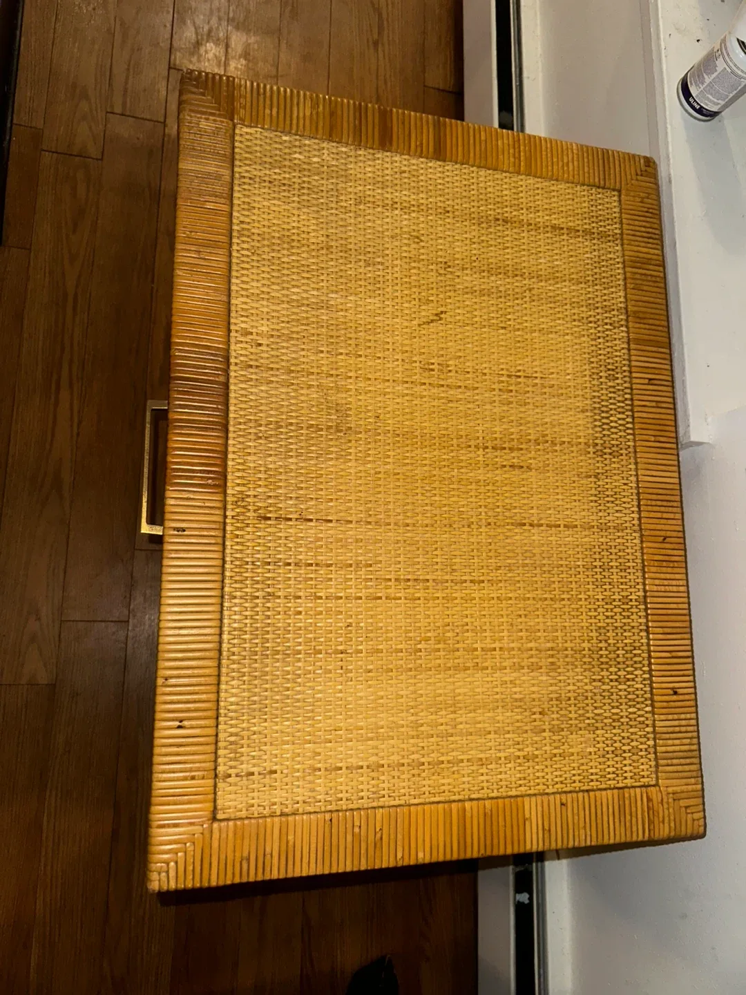 Wicker/Rattan Wood Nightstand image indicator(3)