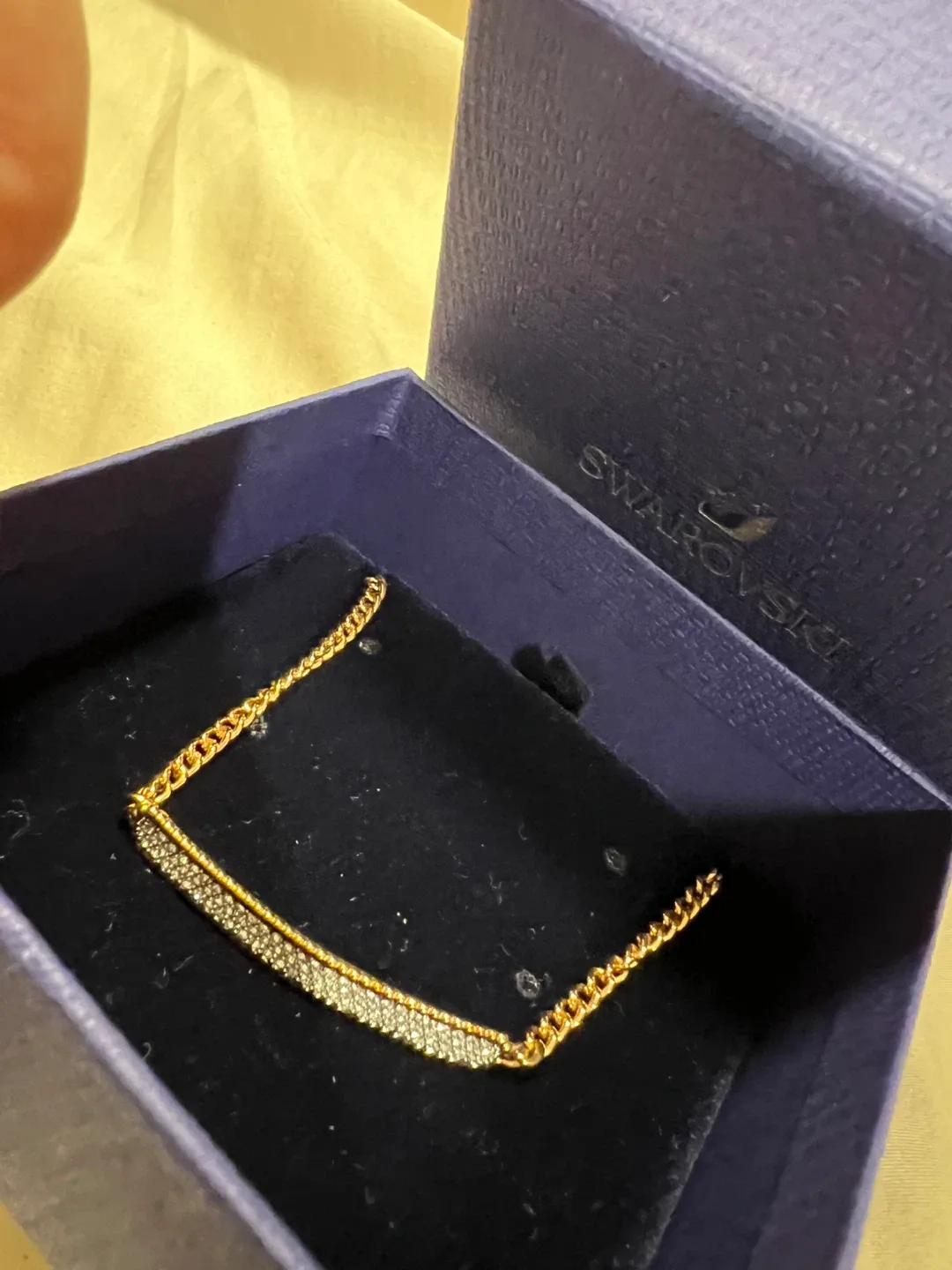 Swarovski Rose Gold Bracelet with Crystals image indicator(2)