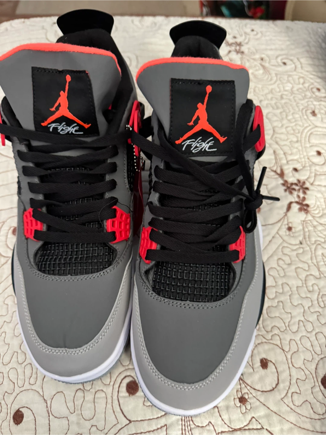 New Air Jordan 4 Retro Stealth, Size US 10