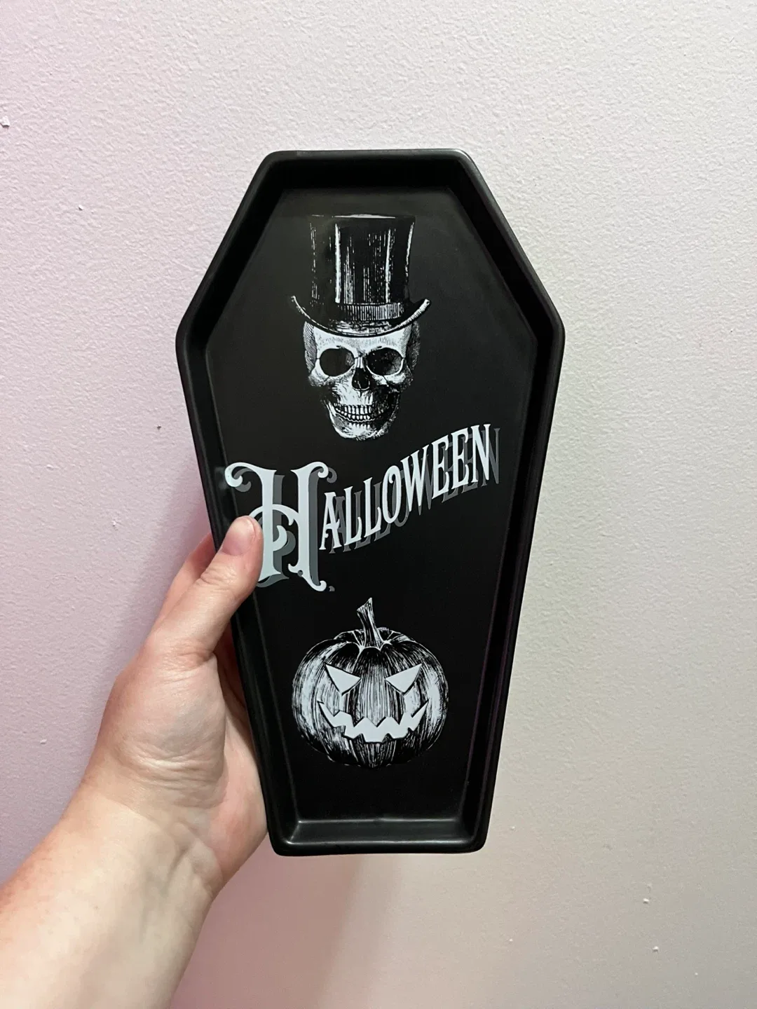 Ceramic Halloween Coffin Tray/Spoon Rest 🥕 thumbnail