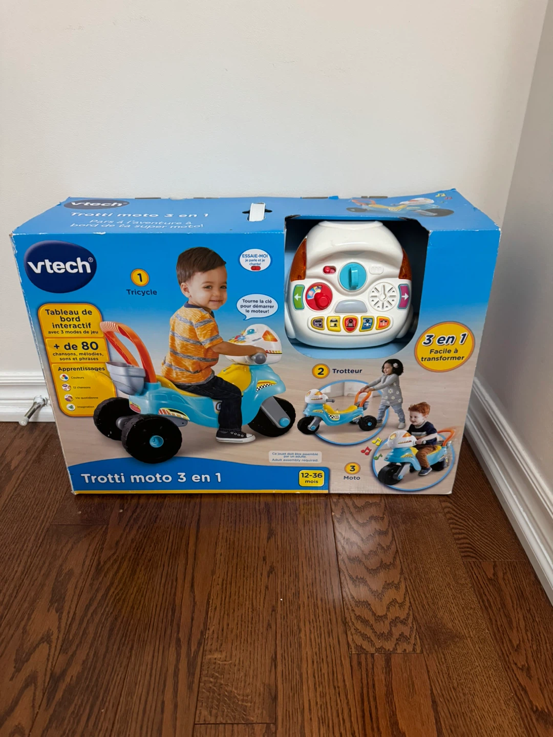 VTech Trotti Moto 3-in-1 Ride-On Toy