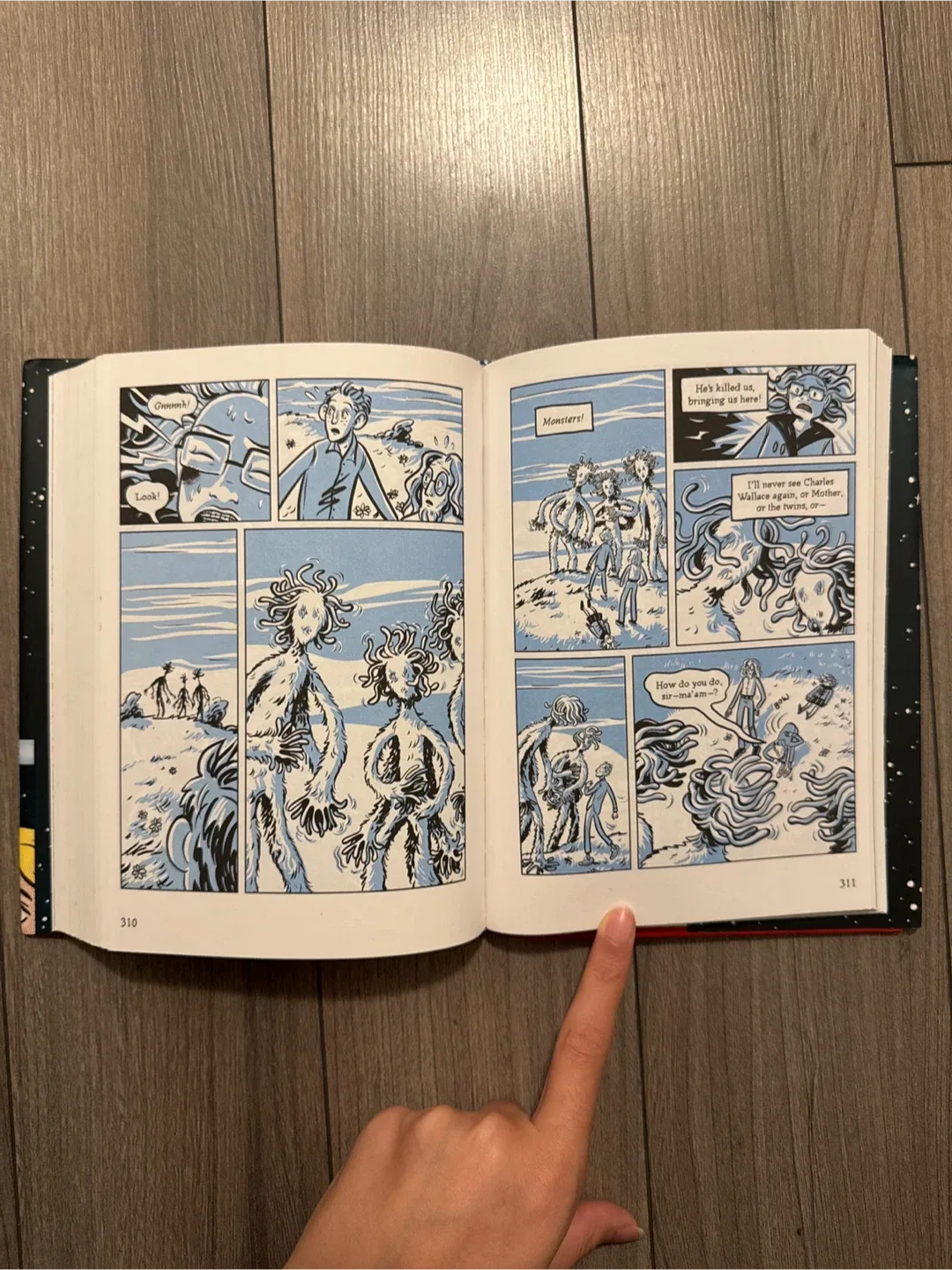 A Wrinkle in Time: The Graphic Novel by Madeleine L'Engle image indicator(8)