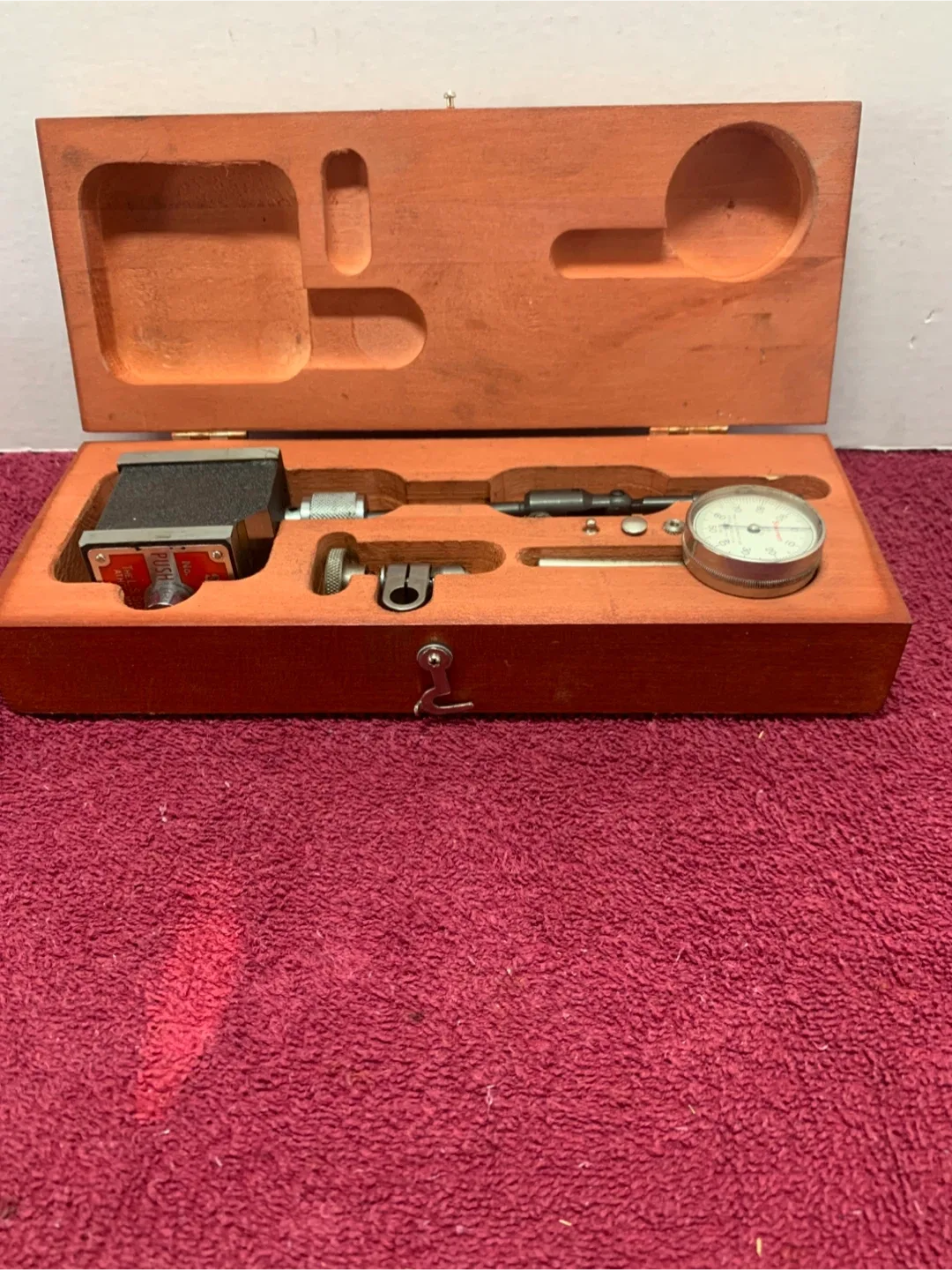 STARRETT MAGNETIC BASE INDICATOR HOLDER image indicator(3)