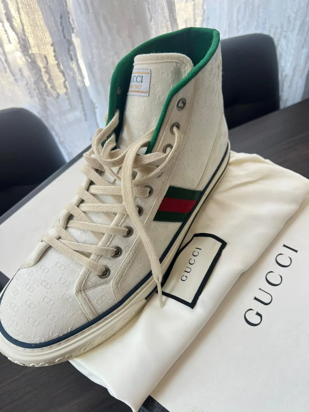 Gucci Tennis 1977 High-Top Sneakers image indicator(2)