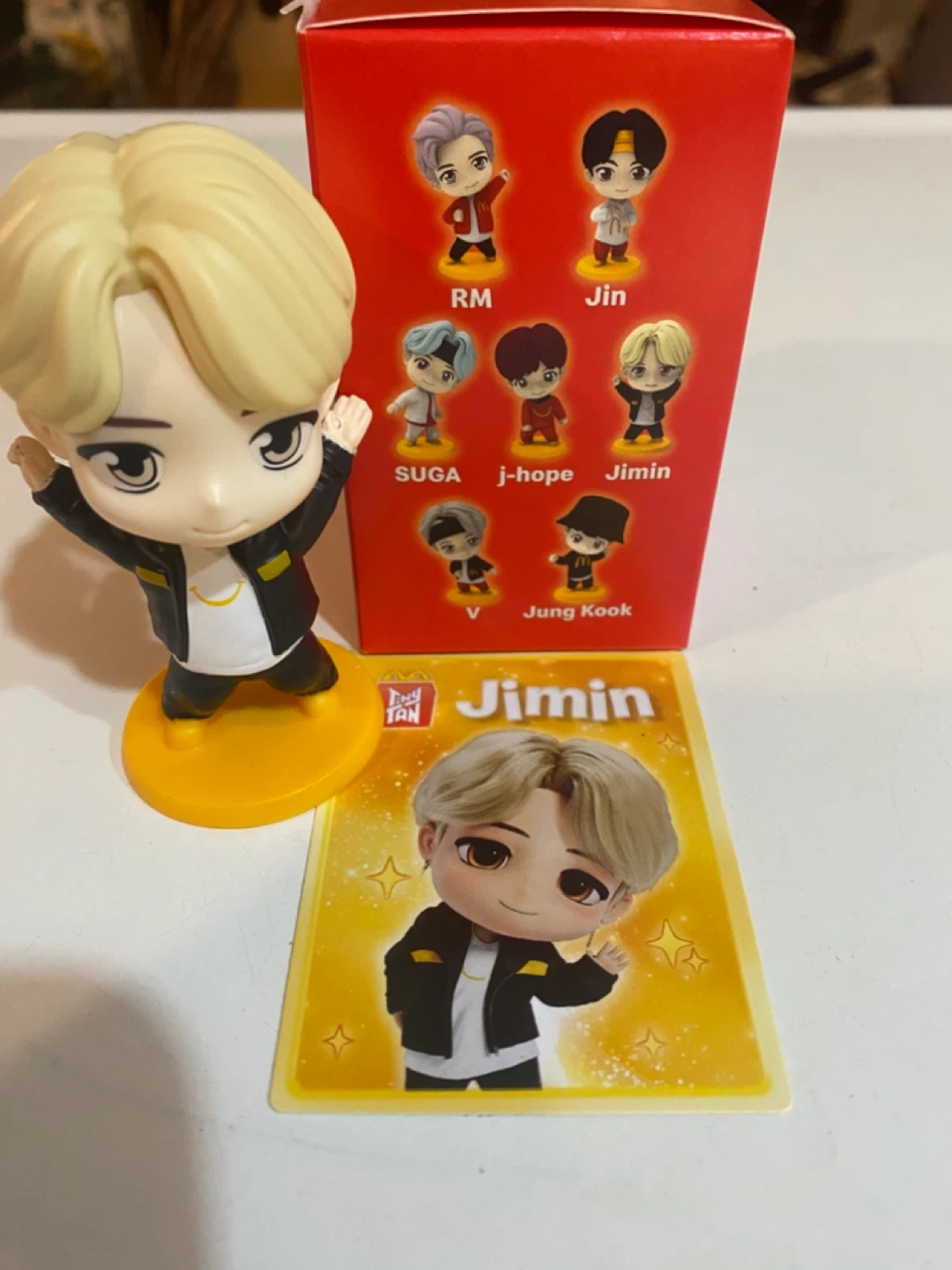 TWO! McDonald's BTS Meal Jimin Figurines