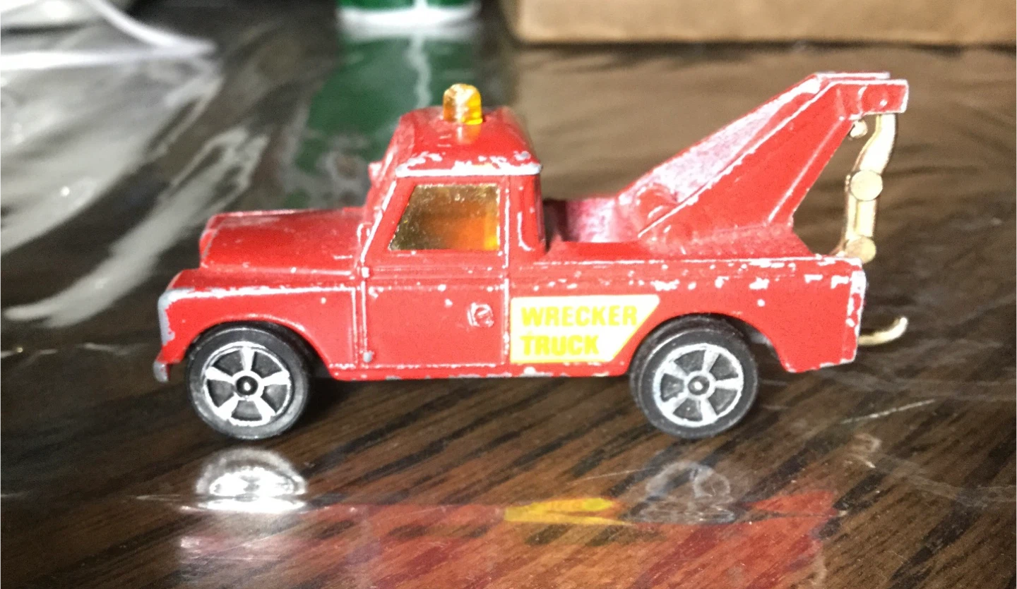 Corgi Juniors Whizzwheels Land Rover Wrecker Truck