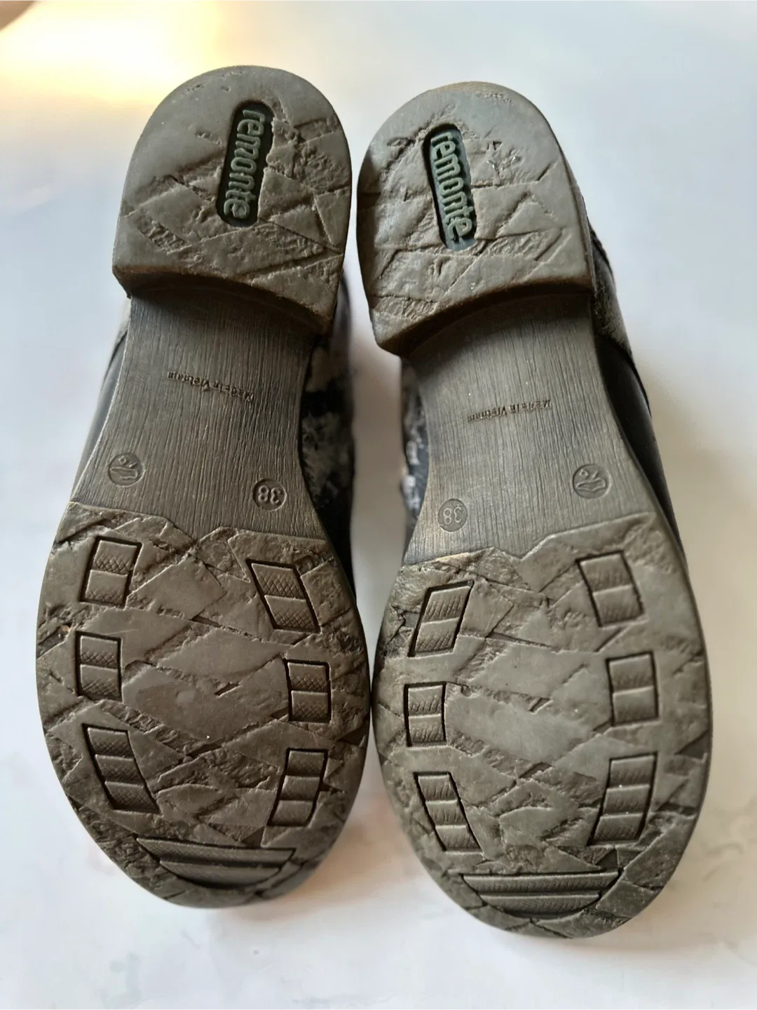 REMONTE  Leather Ankle Boots Size EUR 38/ US 8-8.5 image indicator(7)