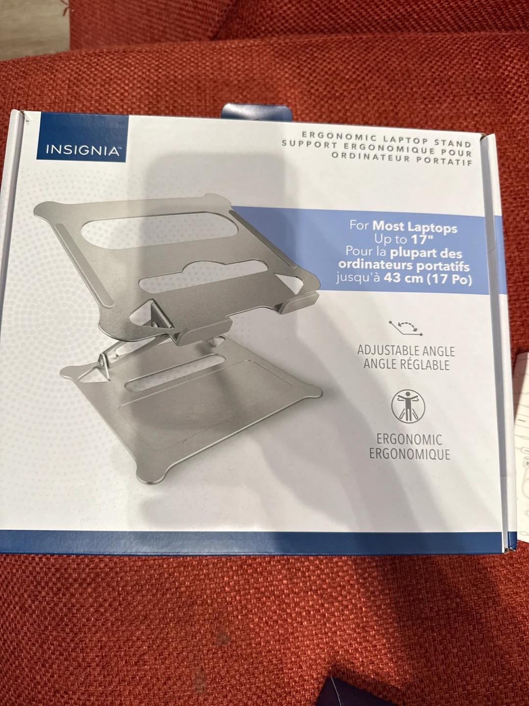 Insignia Ergonomic Laptop Stand - Up to 17"