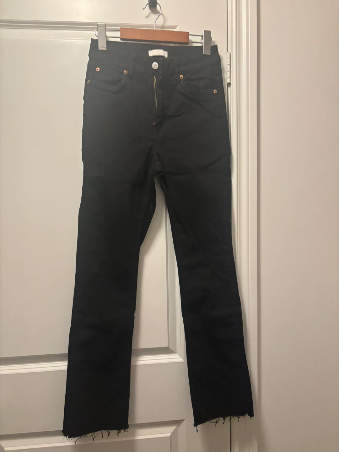 H&M Black High Waisted Skinny Jeans