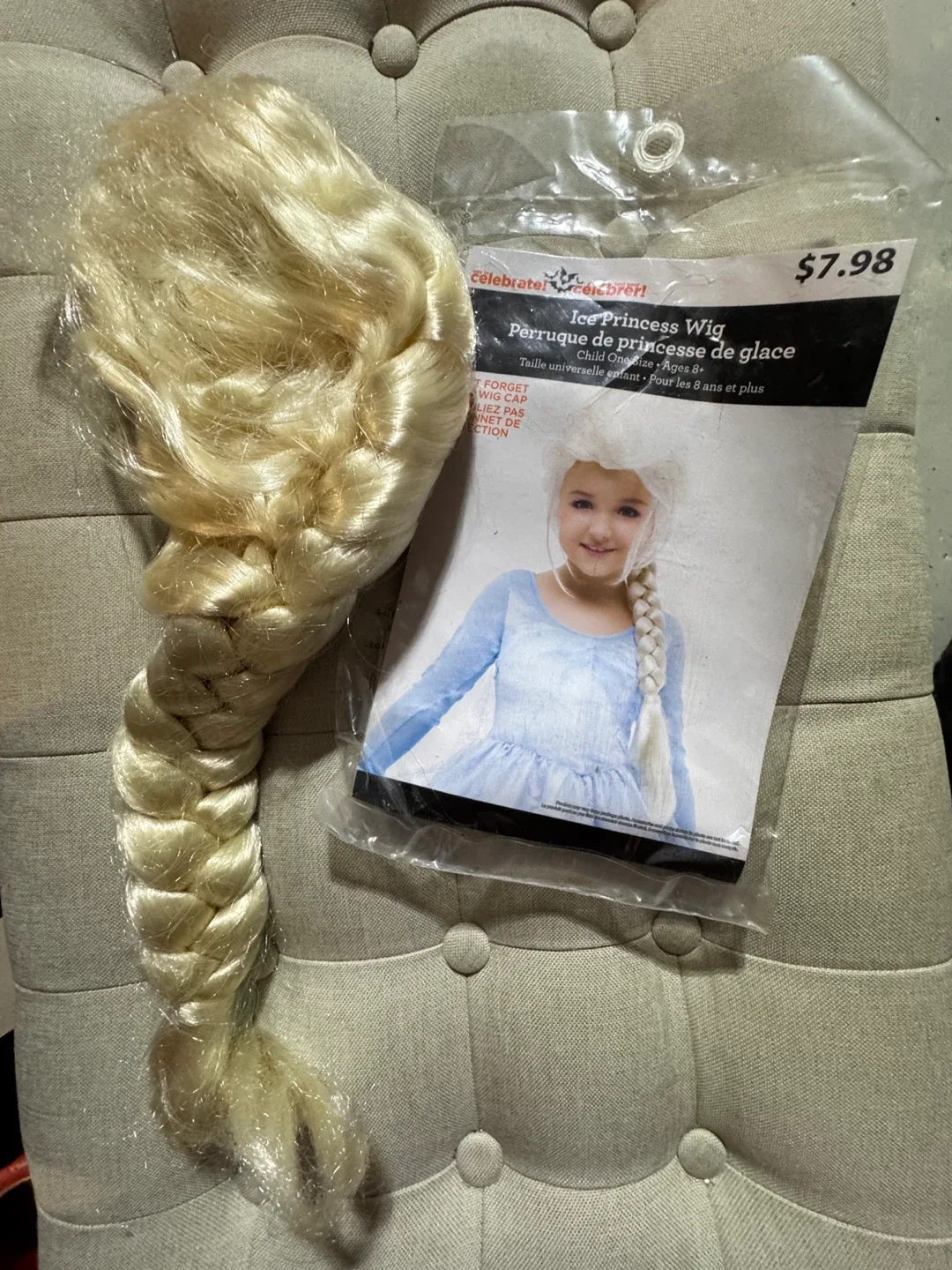 Ice Princess Wig - Child Size thumbnail