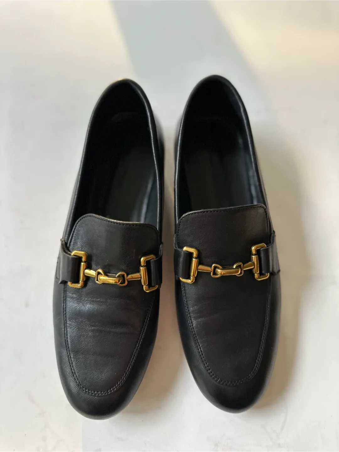 MASSIMO DUTTI women’s Leather Loafers Size EUR 38 / US 7-7.5 image indicator(3)