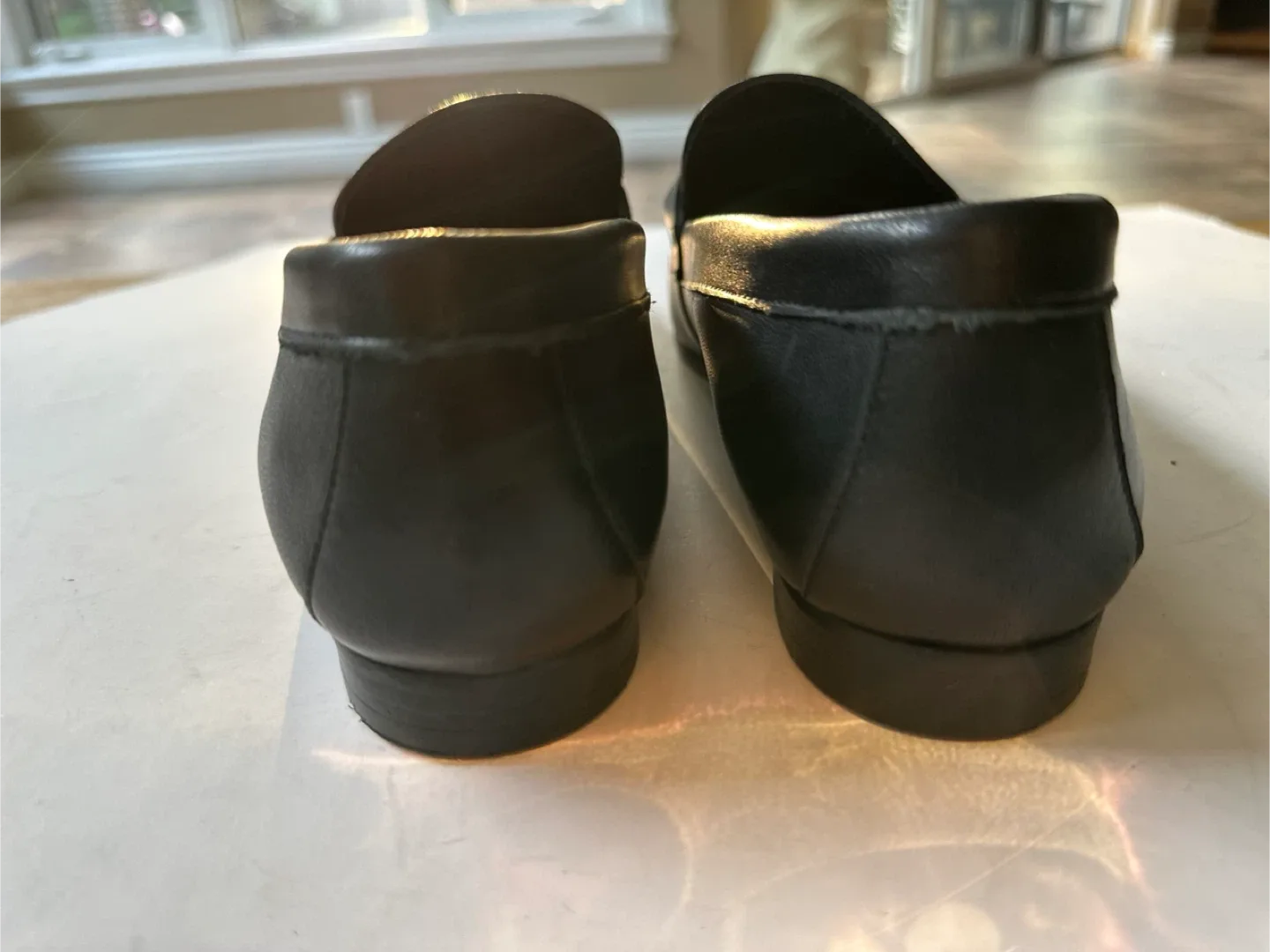 MASSIMO DUTTI women’s Leather Loafers Size EUR 38 / US 7-7.5 image indicator(5)