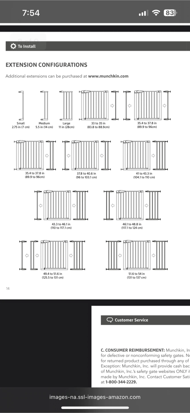 Baby Gates- extra wide & fully adjustable- 1 available - photo 4