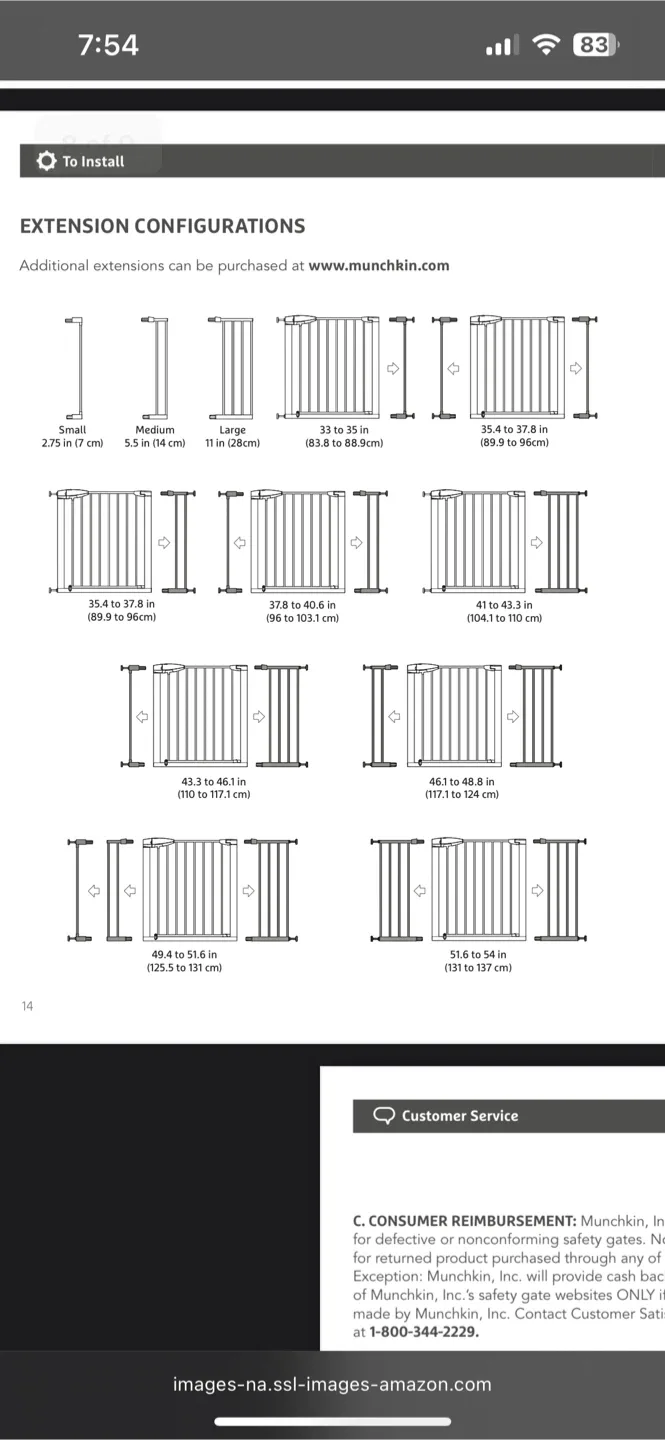 Baby Gates- extra wide & fully adjustable- 1 available image indicator(4)