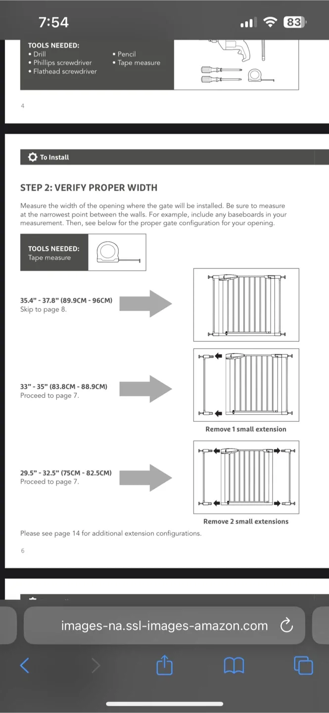 Baby Gates- extra wide & fully adjustable- 1 available image indicator(3)