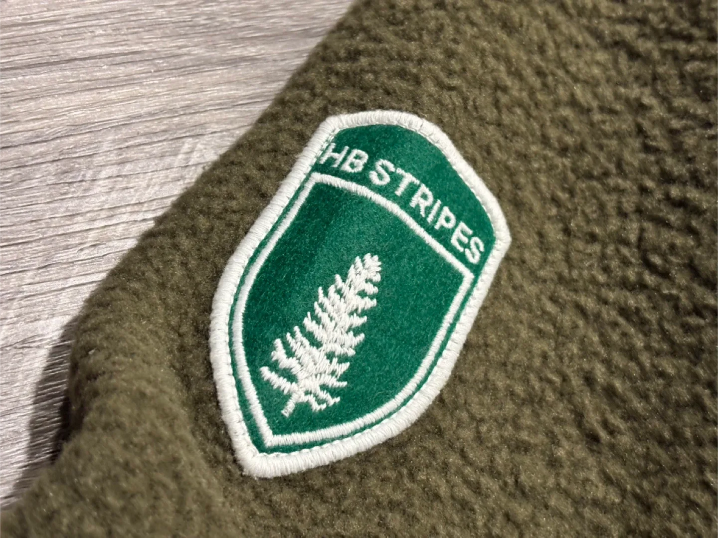 NEW Hudson’s Bay Stripes Fleece Shirt Jacket - Size S (unisex) image indicator(2)