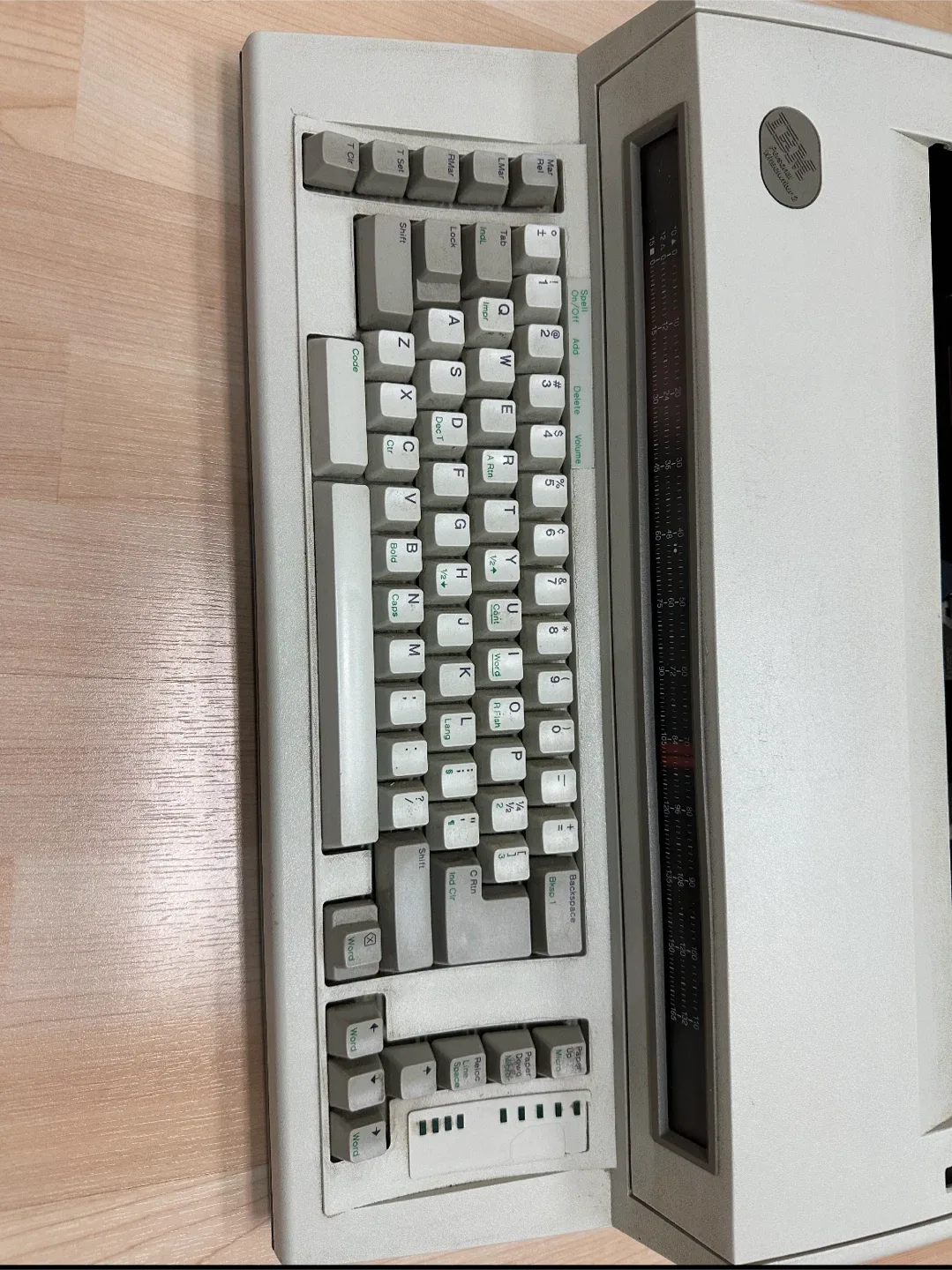 Vintage IBM Lexmark Wheelwriter 2 image indicator(3)