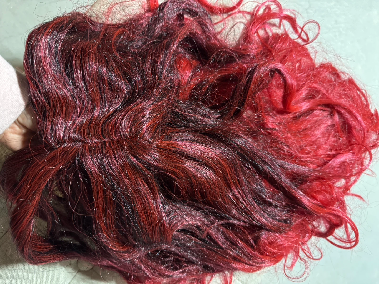 Red & Black Wig