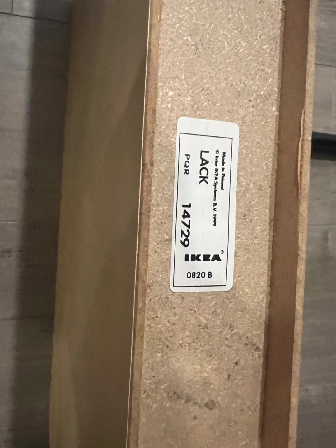 LACK Wall shelf, white stained oak effect 🥕 image indicator(6)