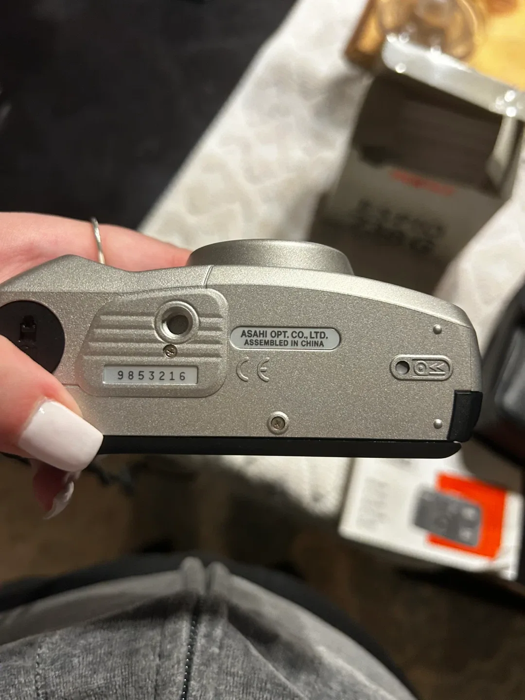 Pentax Espio 738G Film Camera with Box image indicator(4)