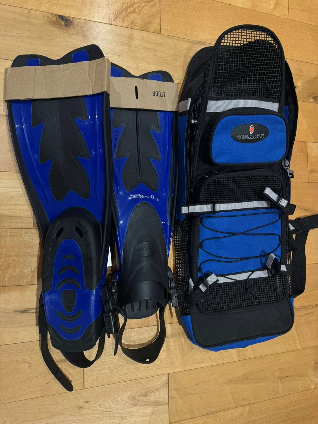 Scuba Diving Fins & Scubamax Bag - Size M/L image indicator(3)