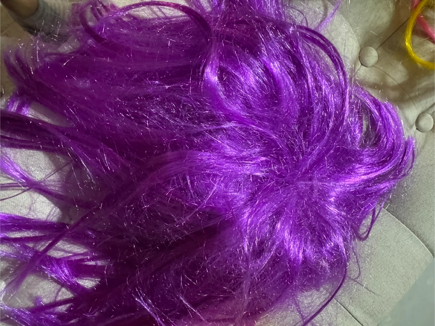 Purple Wig with Crown - photo 3