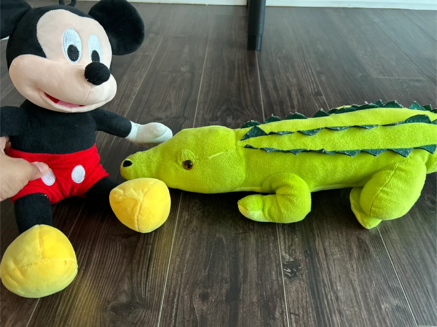 Mickey Mouse & Alligator Plush Toys thumbnail