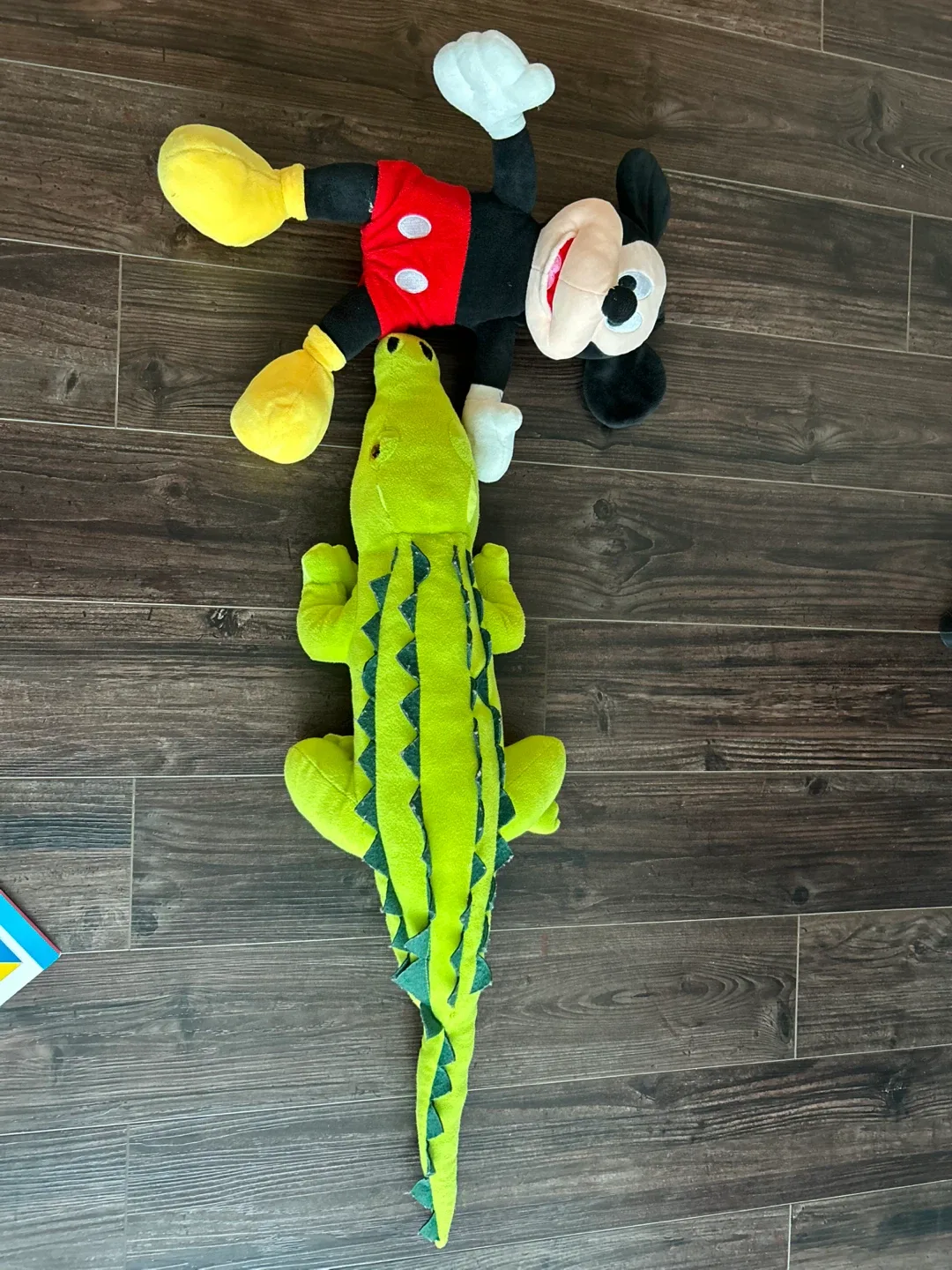 Mickey Mouse & Alligator Plush Toys image indicator(2)