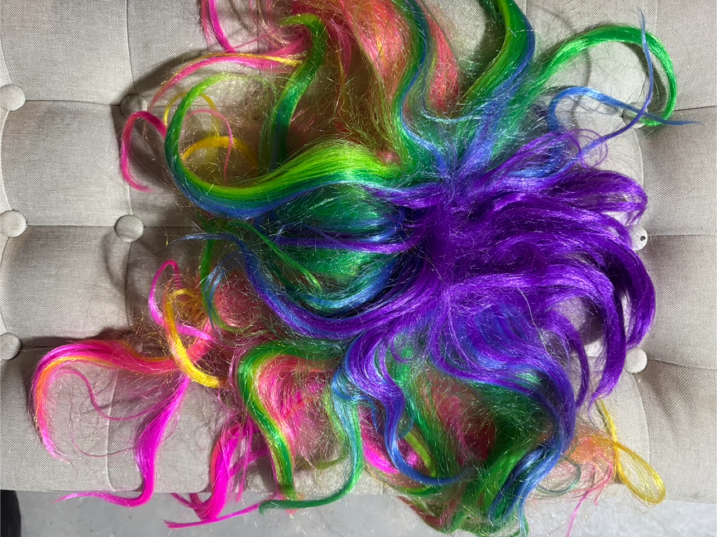 Multi-coloured Wig