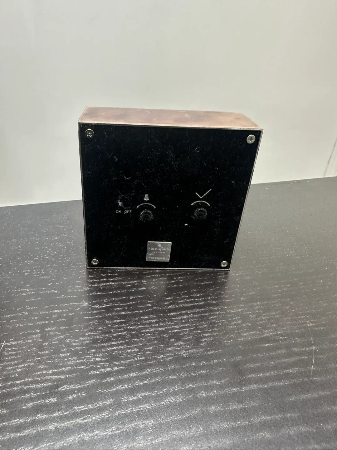 Kate Spade New York Pink Table Clock image indicator(3)