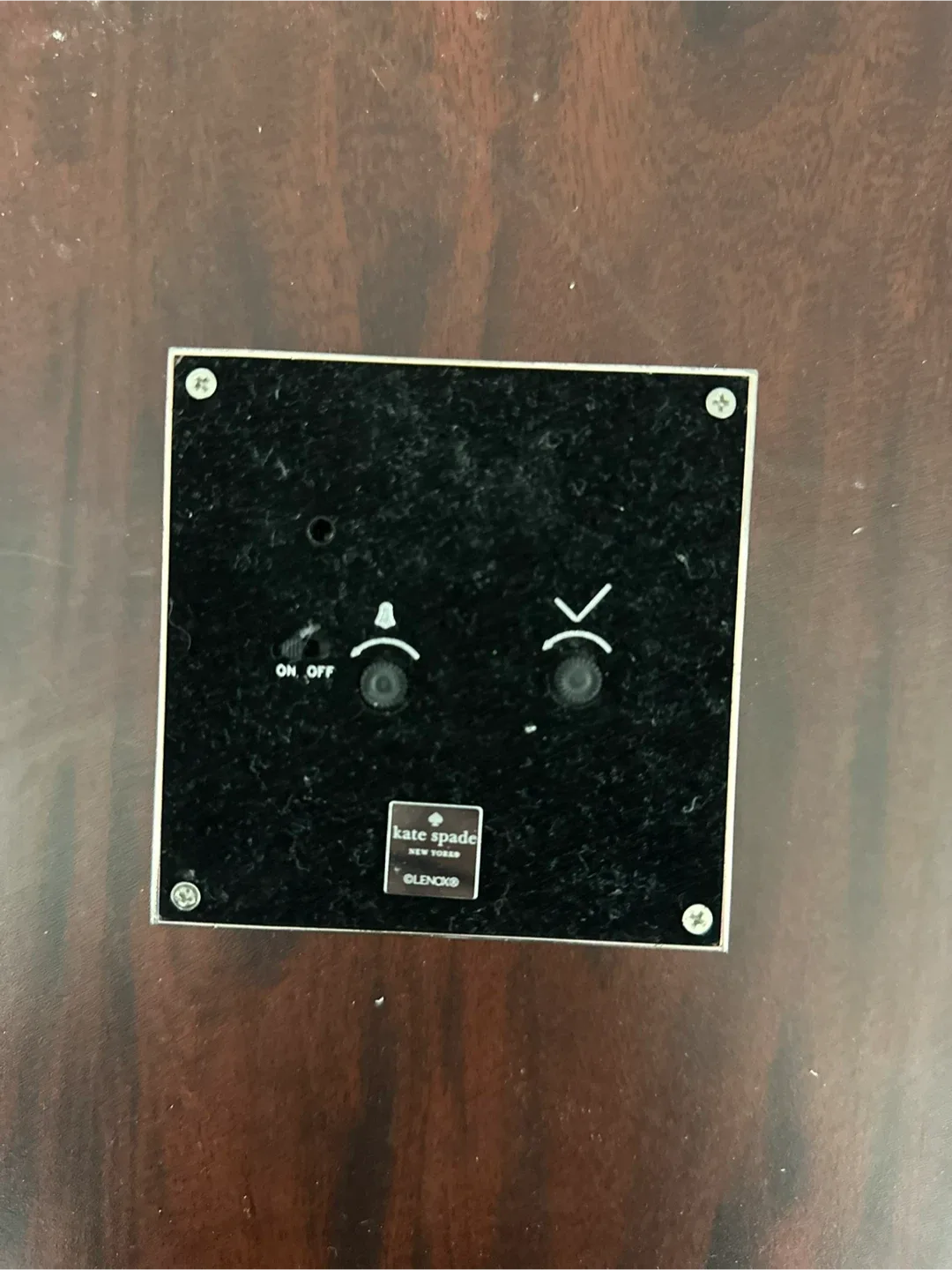 Kate Spade New York Pink Table Clock image indicator(4)