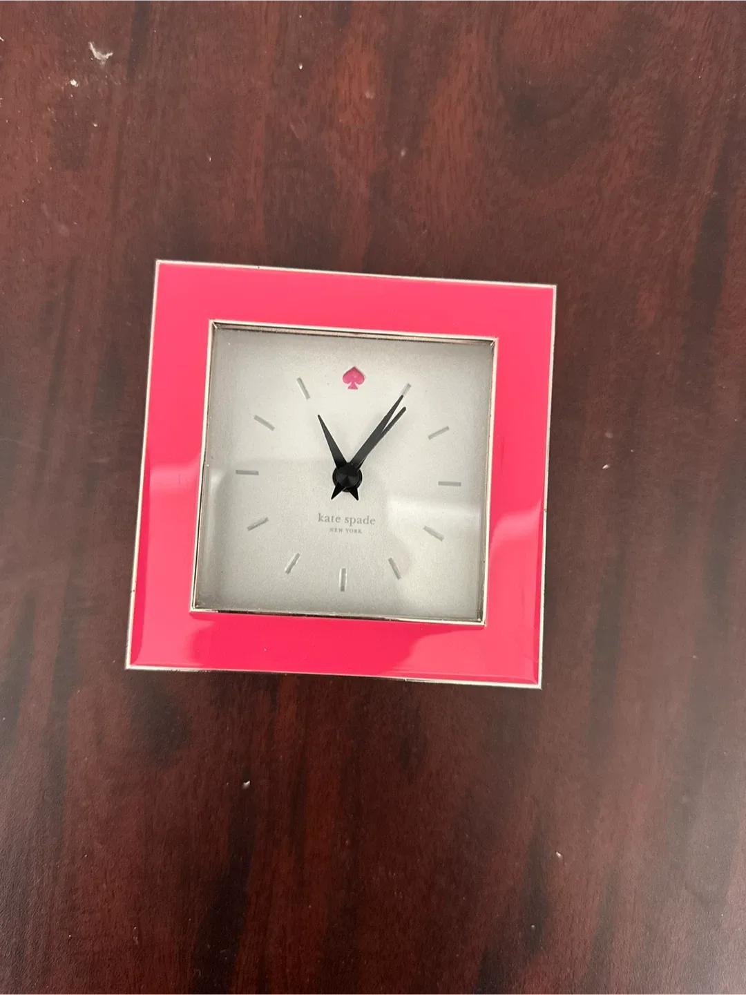 Kate Spade New York Pink Table Clock image indicator(2)