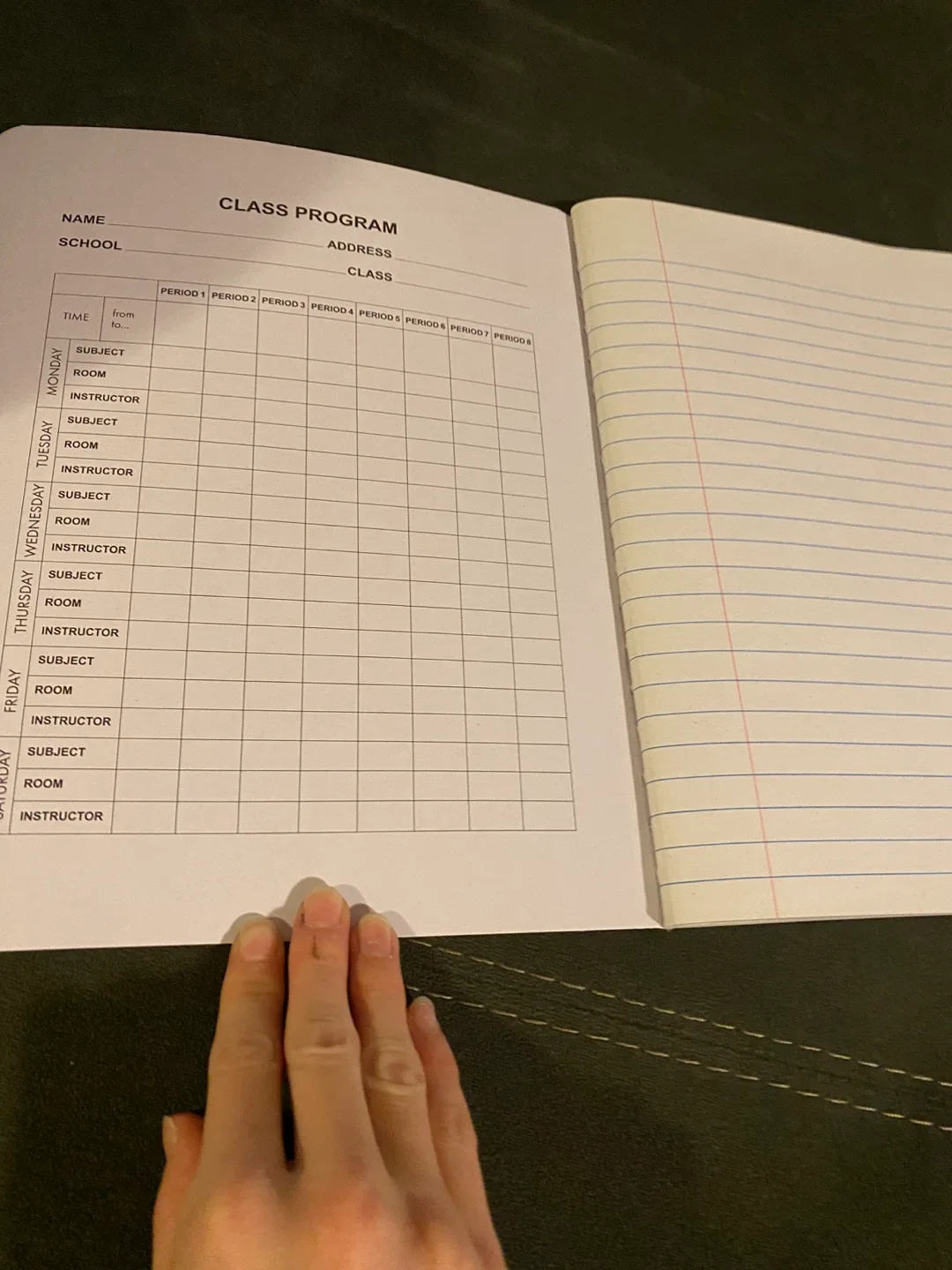 Free notebook/ agenda(brand new!)🥕 image indicator(2)
