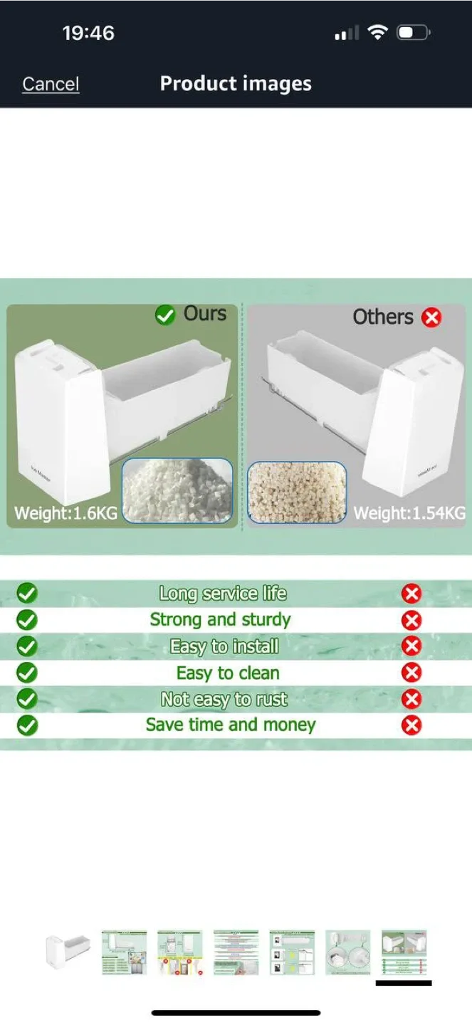 🧊 Knockocie Ice Bucket DA97-14474C / DA97-14474A — Compatible image indicator(8)
