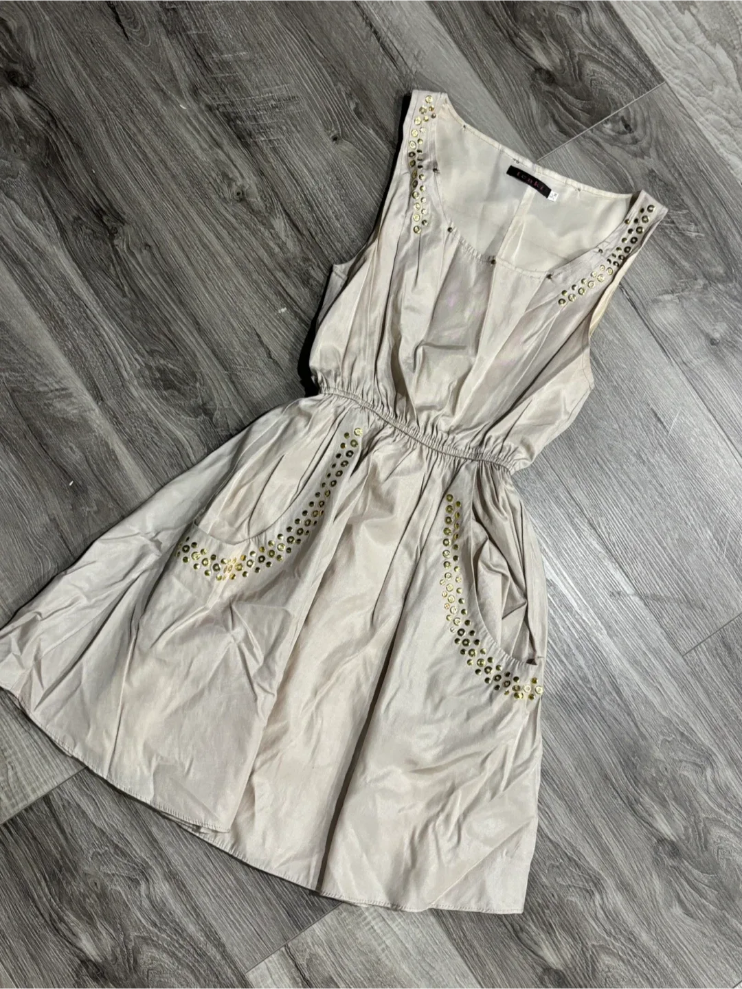 Gold/Champagne dress - Size Small