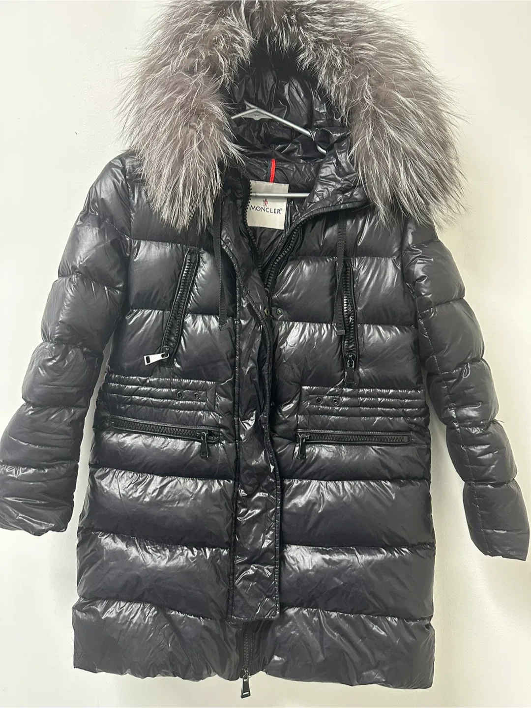Moncler Black Down Puffer Jacket thumbnail