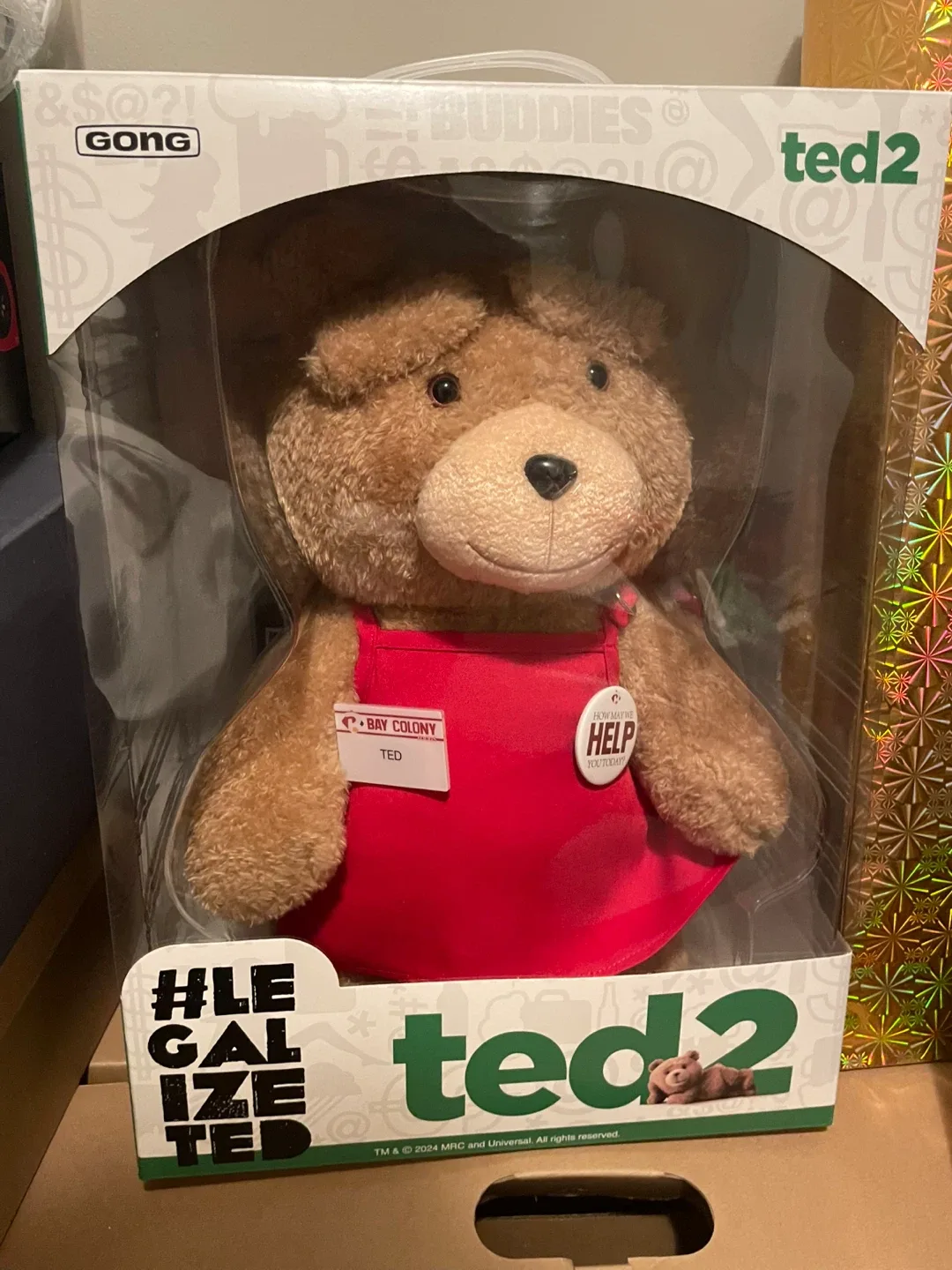 Ted 2 Bay Colony Plush Toy in Box thumbnail