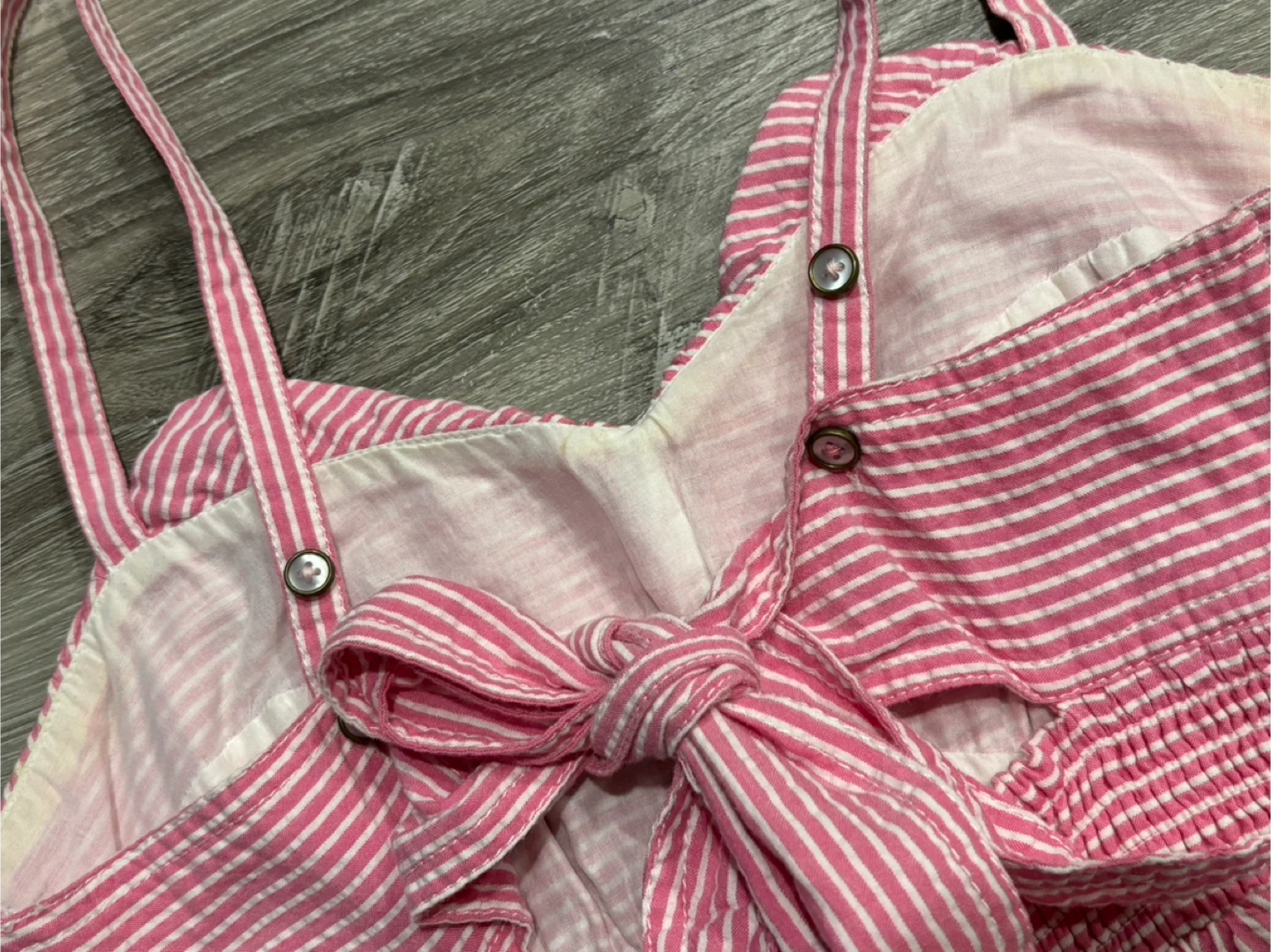 American Eagle Pink Striped Sundress - Size 2 - photo 3