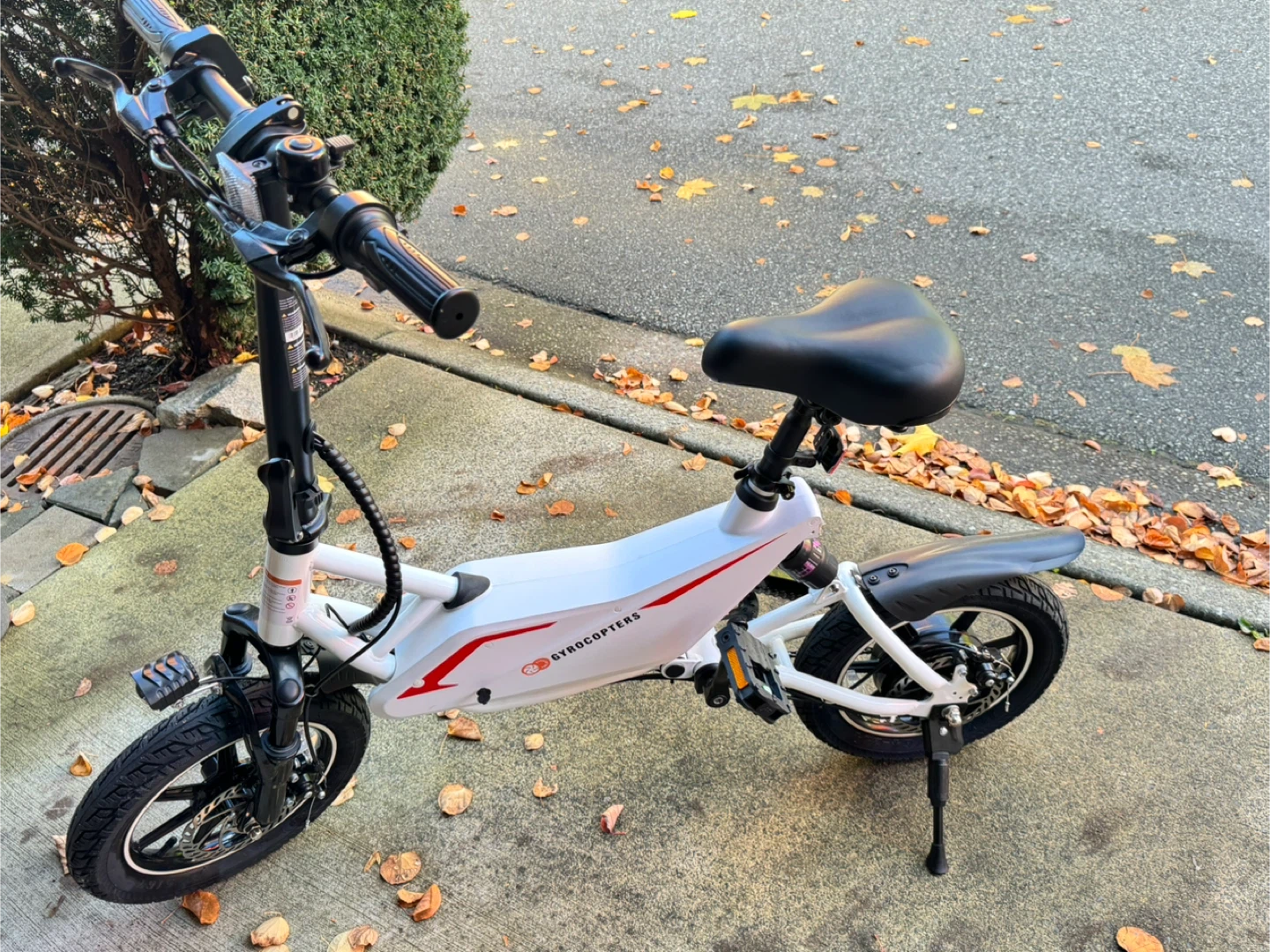 GyroCopters Electric Scooter - White - photo 4