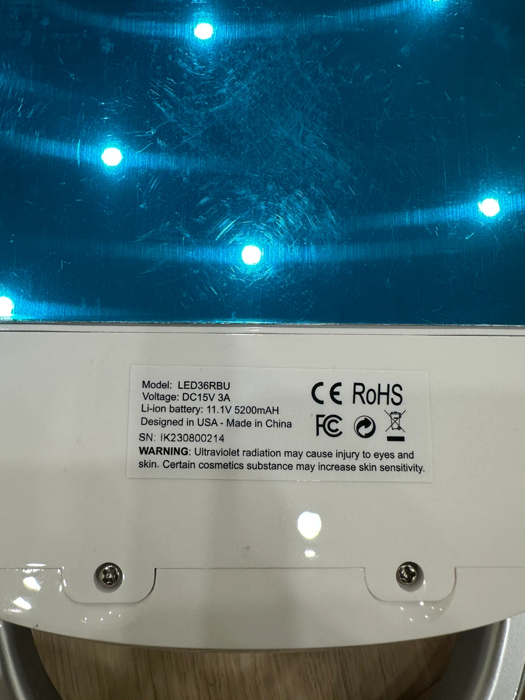 Ikonna Rechargeable UV/LED - photo 4
