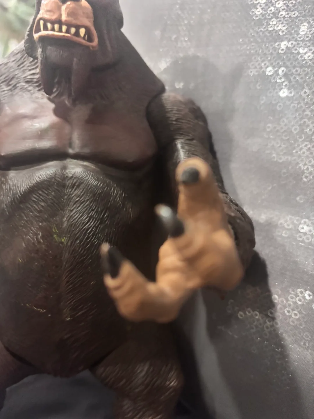 Lanard Horned Gorilla Monster Figure – 9” – Primal Clash Series image indicator(3)