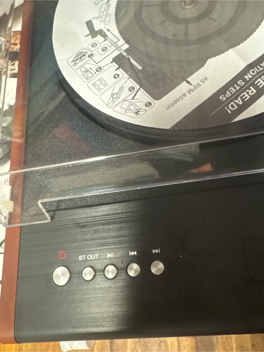 Victrola VTA-71 The Brighton Record Player image indicator(3)