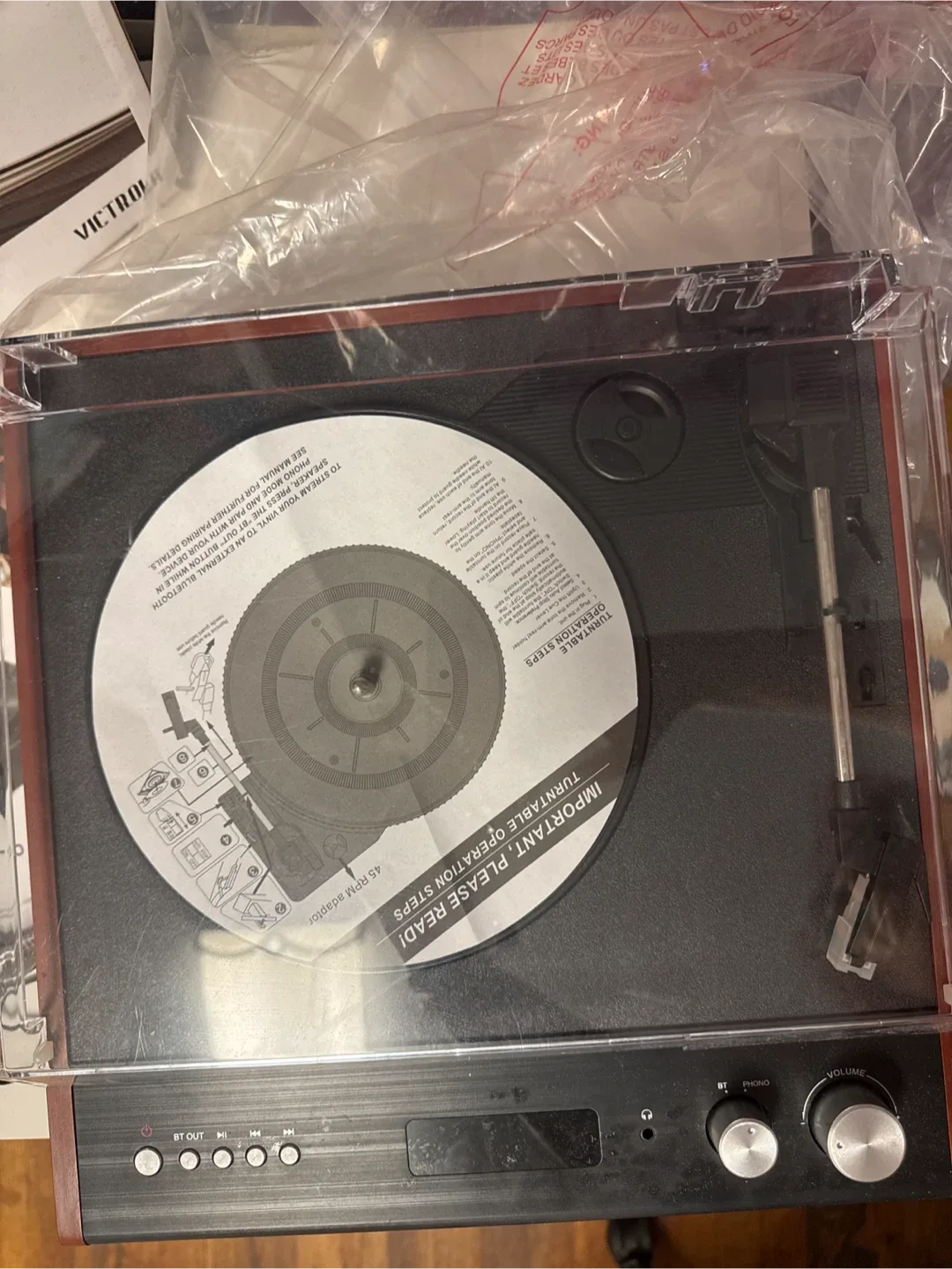 Victrola VTA-71 The Brighton Record Player image indicator(2)