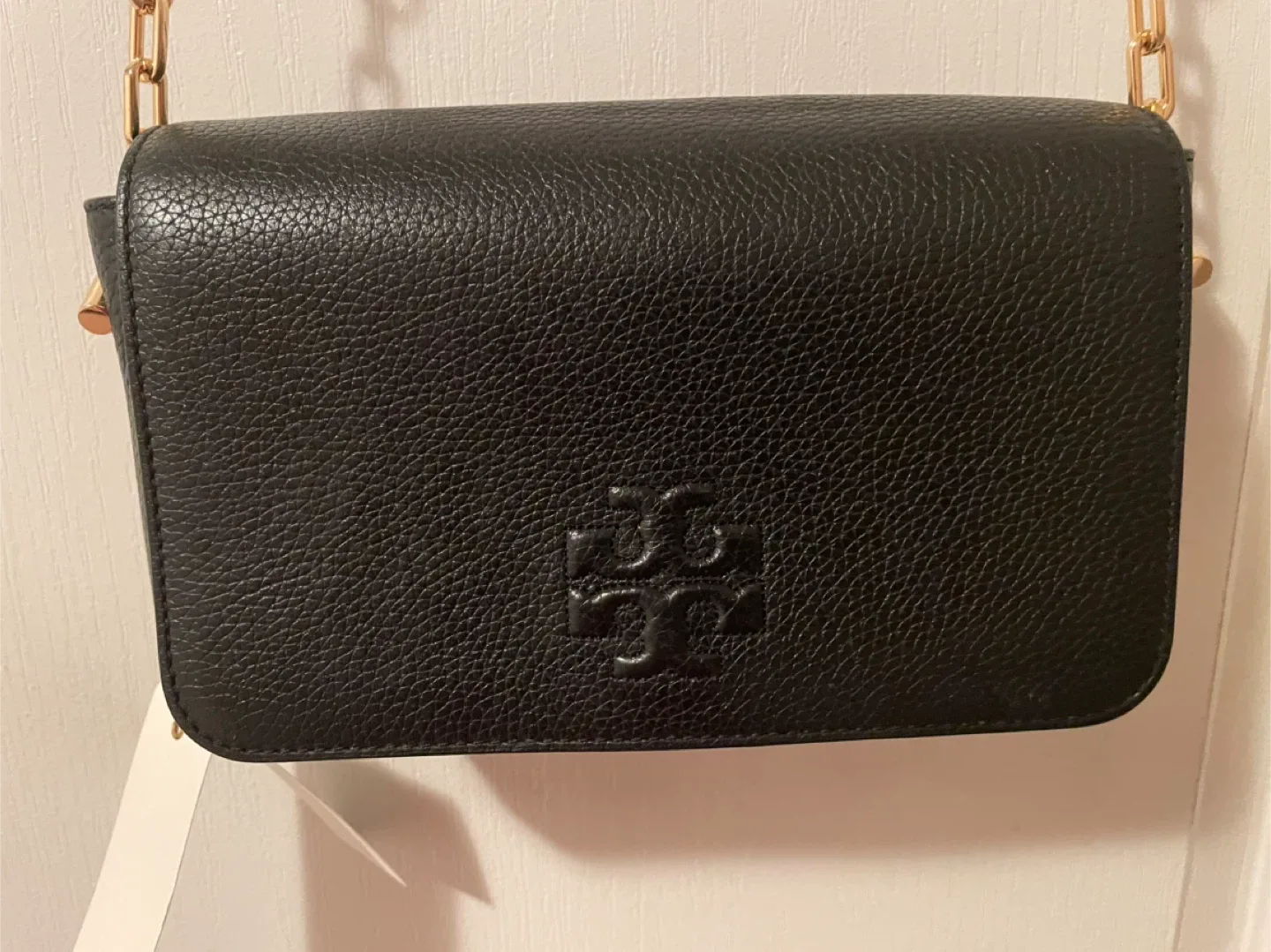 Tory Burch Black Leather Crossbody Bag image indicator(2)