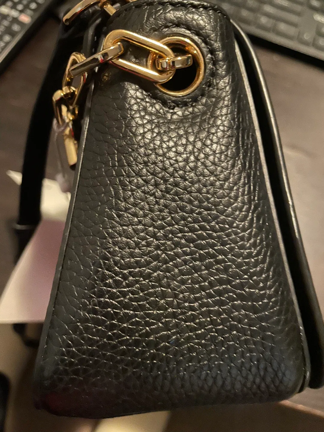 Tory Burch Black Leather Crossbody Bag image indicator(6)