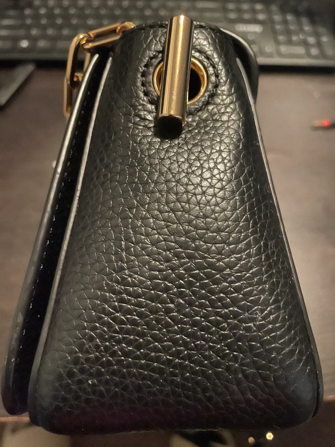 Tory Burch Black Leather Crossbody Bag image indicator(5)
