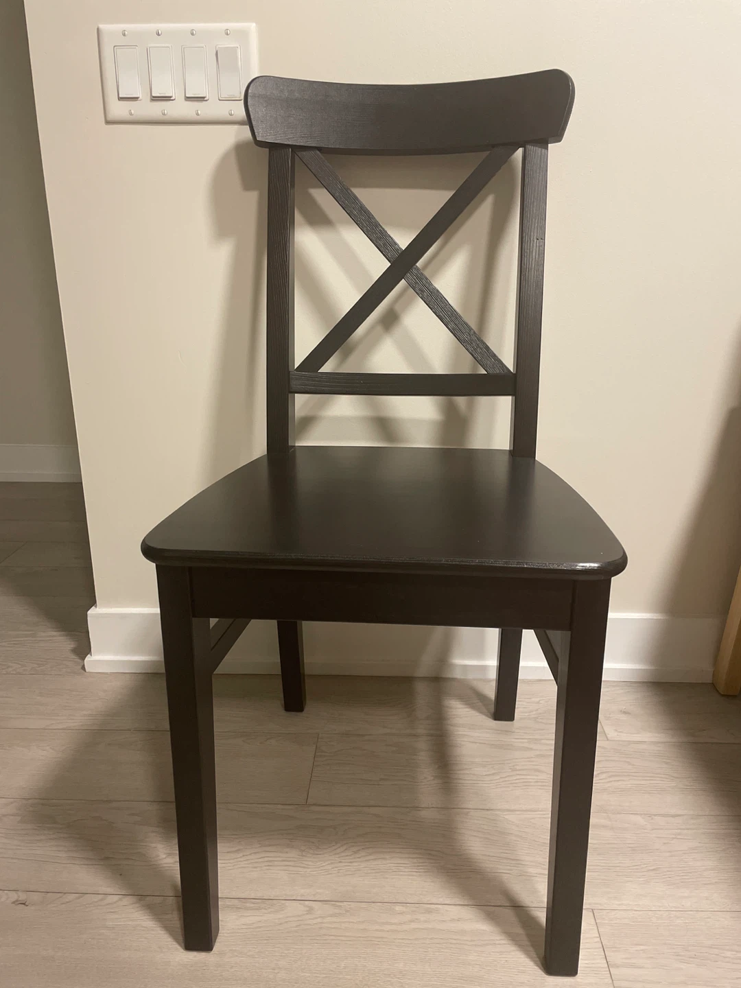 Black Wooden Dining Chair