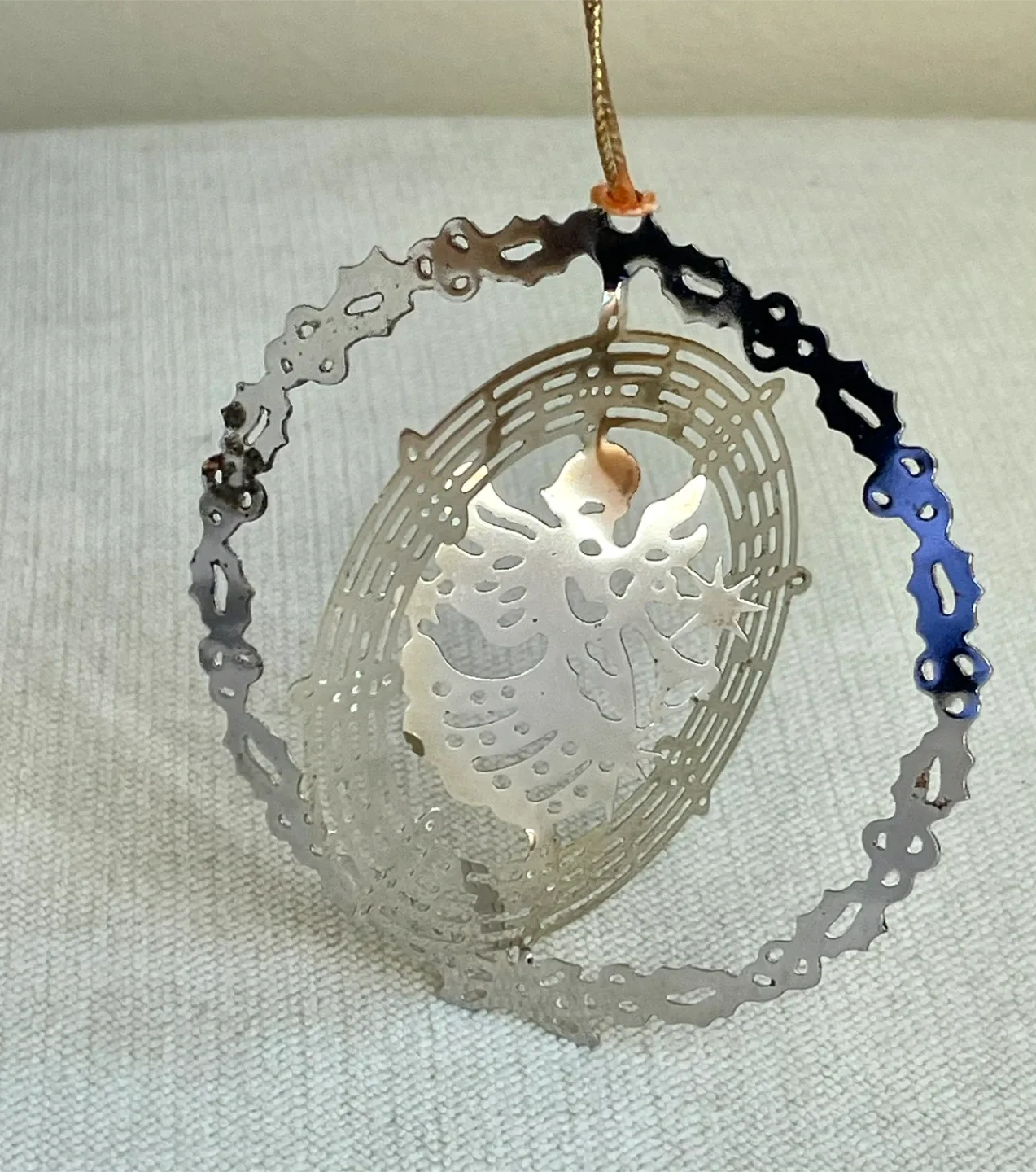 VINTAGE HOLIDAY ANGEL ORNAMENT - HOLIDAY DECORATION image indicator(5)